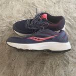 Saucony  Women's Cohesion 15 Running Shoes Size 8.5 Navy/Pink Comfort Athletic‎ Photo 1