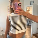 Moon & Madison Cropped Sweater tank Photo 0