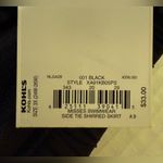 Apt. 9  (Kohls)Women’s Plus Black Side Tie Shirred Swim Skirt 3X (24w-26w) NWT Photo 4