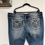 Vigoss Capri Heritage Fit Large Stitch Denim Blue Jeans Size 26 Short Photo 3