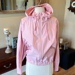 Scuba Neck Windbreaker Hooded Zip Pastel Pink Size undefined Photo 1