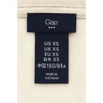 Gap Women’s XS Beige Shimmer Stretch Tank Top Sleeveless Scoop Neck Blouse Photo 2