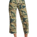 Free People We The Free Remy Camoflauge High Rise Crop Pants Cropped 26 Photo 0