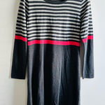 Eliza J  Knit sweater Dress Striped Colorblock Size Large Photo 0