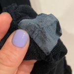 Kleen Linen Blend Pleated Lagenlook Tunic Dress Size Large EUC Black Photo 1