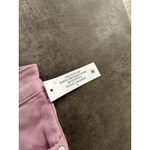 Seven7 Weekend Shorts Women's 6 Fray Hem Five Pockets Denim Pastel Lavender Pink Photo 2