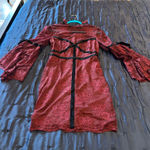 Lace Dress Red Photo 0