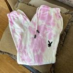 Missguided  x Playboy pink tie-dye joggers Photo 1