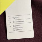 All In Motion  size small pullover long sleeve tight fit cropped active top shiny Photo 6