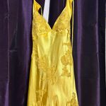 Masquerade yellow prom dress  Photo 0