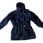 Head Skiwear winter skiing jacket coat puffer vintage hooded black size 10 Photo 0