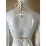 Victoria's Secret Victoria’s Secret Vintage Y2K Bikini Top, Size M, Beaded & Decorative Accents Photo 4