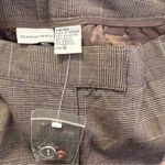 Newport News Vintage Trousers Dress Pants Brown Plaid 10 Photo 9