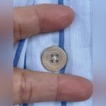 Poetry STRIPE BUTTON THROUGH SHIRT SIZE 8 Photo 8