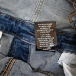 Encore jeans Encore Womens 9 Denim Distressed Overalls Photo 11