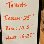 Talbots  Cropped Dress Pants Cotton Navy Blue Womens 10 Photo 9