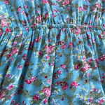 Poetry  Clothing floral ruffled front sleeveless top size Small EUC Photo 4