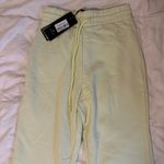 Bo+Tee  Wide Leg Sweatpants - Lime  Photo 2