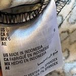 INC International Concepts High Rise Skinny Animal Print Ankle Pants Stretch 6 Photo 3