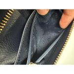 Tory Burch  Navy Leather Wristlet Wallet Photo 6