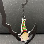 Christmas Gnome Earrings 🎄🎅✨ Red Photo 1