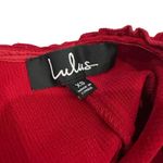 Lulus  wine red bodycon dress Photo 5