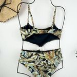 Charlie Holiday Devin One Piece Swimsuit Tropical Palm Swimwear Size Small Photo 3