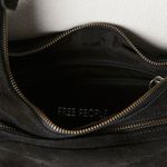 Free People NWT Siren Suede Shoulder Bag in Black Photo 4