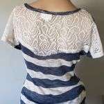 Motherhood Maternity knit striped top size small Photo 3