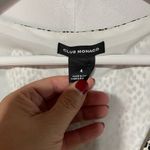 Club Monaco  Geovanna Wrap Dress 6 Mini Leopard Print Flutter Sleeve Suze… Photo 7