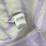 J.Jill  pastel striped cotton blend pullover sweater women’s size medium Photo 3