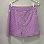 Puma  Women's Pleated Golf Tennis Skirt Purple White striped skort Photo 2