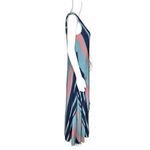 Soft Surroundings  Women's Lina Dress Striped Jersey‎ Knit Maxi Photo 1