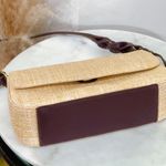 Etienne Aigner Vintage Paper Straw Mini Shoulder Bag Handbag Purse Photo 6