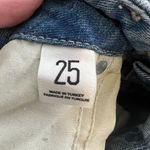 BDG NWOT Flare Leg Tie Back Y2K 70s Flared Style Denim Jeans Size 25 Photo 7