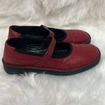 Josef Seibel woman’s red maryjane flats Size 38 Photo 4