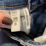 Loft curvy high waist skinny raw hem jeans size 29p Photo 6