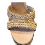 Gianni Bini Pelle Raffia Platform Sandals size 10 Photo 5