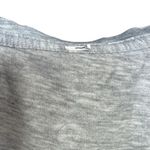 Lululemon  Womens Love V Neck T Shirt Short Sleeve Top Stretch Cotton Gray Sz 12 Photo 3