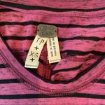 Free People We the Free Striped Oversize Tee Shirt. Size XSmall. Photo 2