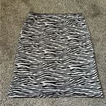 Elodie  Zebra Mini Skirt Photo 0