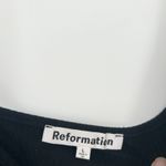 Reformation Womens Minimalist Cosmo Knit Ribbed Knit Maxi Slip Dress Size L Photo 5