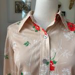 Vintage 70s Cue Trench New York Blouson Top M L Green Size M Photo 1