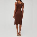 Line and Dot  NWT Women’s Brown Celia Set Skirt and Top Size L Photo 2