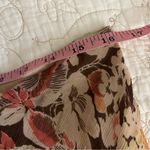 Ralph Lauren Polo Brown Floral Midi Skirt Size 12 Viscose EUC Retail $298 Photo 6