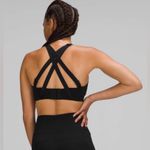Lululemon  Energy Bra High Support Size 32DD Black Sports Bra Wireless Workout Photo 2