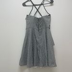 Speechless Black and White Gingham women’s Dress. Size M Photo 6