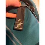 Elizabeth and James  Teal Silk Blend Three Quarter Sleeve Blazer Jacket Size 10 Photo 5