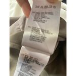 Reiss  Women's Size 8 Bodycon Dress Cream Grey Sleeveless Color Block Drape NWT Photo 8