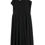 Scarlet Darkness Black Midi Dress Size Small Photo 1